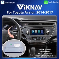 Boîtier décodeur sans fil portable Viknav Avalon 2014-2017 compatible Apple CarPlay Android Auto USB Tableau de bord Garantie 1 an