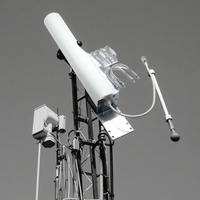 Module radio de transmission de données LoRa omnidirectionnel vertical YCT 433 en FRP 698-4200 MHz, station de base extérieure, connecteurs N Femelle et Mâle 1.5MAX