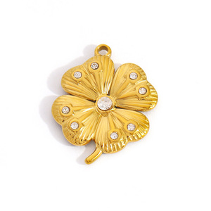 Accesorios de joyería DIY de acero inoxidable, formas mixtas, circonita cúbica para la fabricación de collares - Product Image 4