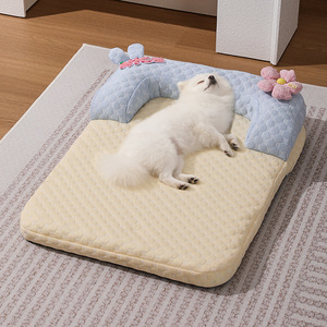 Alfombra refrescante para mascotas, alfombra refrescante de verano, alfombra para perros, cama refrescante para gatos, almohada de gelo, extraíble y lavable, apta para todos. - Product Image 3