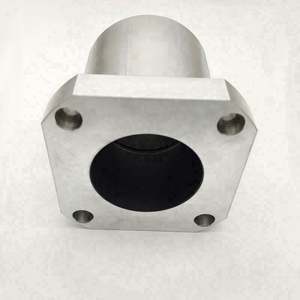 ตลับลูกปืนแบบไร้น้ำมัน obk 40แบบหน้าแปลน OBK40เคลือบ <span class=keywords><strong>PTFE</strong></span> พร้อมตัวเรือนอลูมิเนียม - Product Image 1