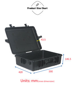 Gran capacidad EPC016 IP67 82,5*71*51mm caja de herramientas de plástico duro impermeable <span class=keywords><strong>wacaco</strong></span> minipresso - Product Image 5