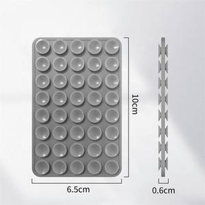 Supporti <span class=keywords><strong>per</strong></span> Telefono in Silicone a Doppia Faccia con 40 <span class=keywords><strong>Ventose</strong></span> Portatili <span class=keywords><strong>Antiscivolo</strong></span> - Product Image 4