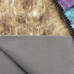 Tela de terciopelo de punto de poliéster 100% personalizada, impresión holandesa supersuave para cojines de sofá, cortinas, tapicería - Product Image 4