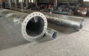 OEM 10kv/33kv/35kv/66kv/110kv/132kv/220kv poste eléctrico de metal galvanizado, el mejor precio de fábrica - Product Image 6