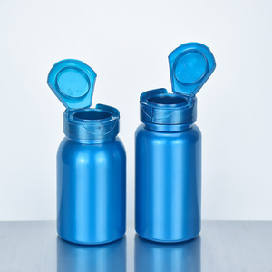 Frosted/Matte 100ml/150ml Pet Luxury Empty Plastic Screw Cap Dietary &amp; Nutritional Supplements Tablet <strong>Pill</strong> <strong>Capsule</strong> Bottle - Product Image 6