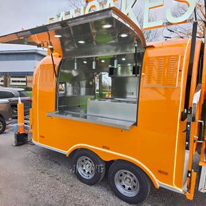 新款流行全装配备食品车出售欧洲定制带水槽咖啡售卖车食品拖车 - Product Image 3