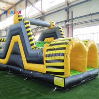 Parcours d'obstacles gonflable Winsun Warrior pour adultes et enfants, jeux d'extérieur - PVC ignifuge, imperméable, installation facile, taille personnalisée