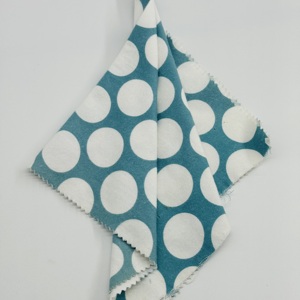 100 cotton hữu cơ Polka Dot in <span class=keywords><strong>flannel</strong></span> Twill vải Cô Gái chàng trai ăn mặc áo sơ mi - Product Image 1