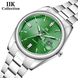 IIK Gb980 Silver Relogio Masculino Top Relojes de pulsera de lujo Correa de acero Relojes Hombre Hombres Relojes analógicos IIK Factory - Product Image 5