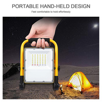 KCD Haute Lumen Temporaire d'Urgence pour Atelier Extérieur Étanche IP65 Alimenté par Batterie Portable 30w 60w 100w LED Lampe de Travail