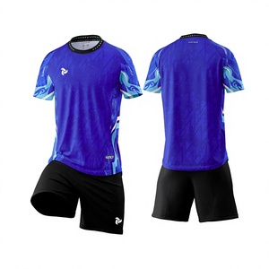 Conjunto de Camiseta de Fútbol Personalizada JUST PLAY SC03, Cuello Redondo, Corte Atlético, Secado Rápido, Transpirable, Absorbe la Humedad, 100% Poliéster - Product Image 1