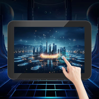 Tablette publicitaire Android avec écran LCD numérique de 8 pouces, écran tactile capacitif 10 points, prise en charge des animations graphiques pour les magasins de détail