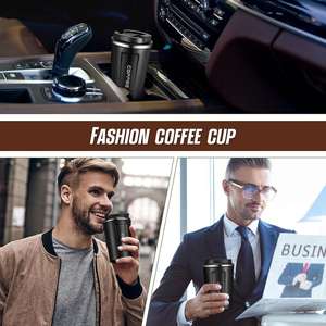 CORPEG Stainless Steel Tumbler 380ml 510ml Vacuum <b>Insulated</b> Leakproof Lid Coffee Mug Travel <b>Cup</b> BPA Free Portable - Product Image 5