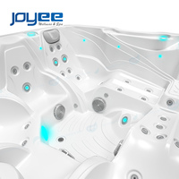 Bain à remous extérieur pour 5 personnes, jacuzzi de jardin, nouveau modèle, fabrication chinoise OEM, bon marché, de qualité supérieure, pour hôtel