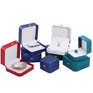 New Products Elegant Style New Design Plastic Jewelry <b>Packing</b> <b>Box</b> Led Ring <b>Box</b> Jewelry <b>Box</b> Octagon Jewelry <b>Box</b> Packaging - Product Image 1