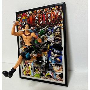 21*30CM un pezzo Luffy Sabo asso Anime <span class=keywords><strong>Figure</strong></span> Art Poster di arte murale Poster retrò Poster decorativi per la casa - Product Image 3