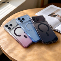 Coque VAWI B570 Blending Tone pour iPhone 17 18 Pro et Pro Max, magnétique 2500Gs, dos PC TPU, fenêtre caméra, logo personnalisé, export