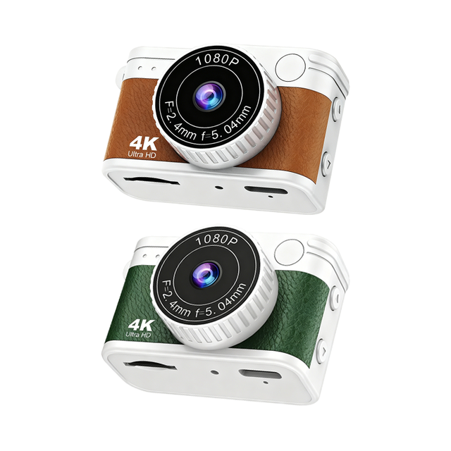 Birthday New Year Gifts Retro Mini Digital Camera for Kid High Definition Life CMOS Imaging Sensor Capable Photo Video Recording