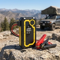 Démarreur de voiture et camion portable 16V, chargeur de batterie, compresseur d'air, pompe, gonfleur de pneus numérique LCD, station d'alimentation d'urgence 5000A