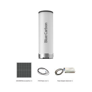 Blue Carbon BCT-WARM <span class=keywords><strong>SUNSHINE</strong></span> 2,0 Portátil 300W DC Energía <span class=keywords><strong>solar</strong></span> 24V Mini <span class=keywords><strong>calentador</strong></span> eléctrico Clase Eficiencia energética Garantía de más de 5 años - Product Image 2