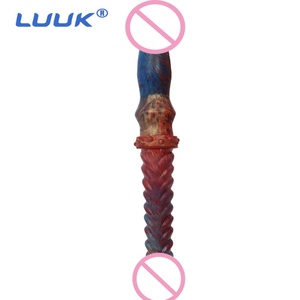 Enlarge Penis Like Sword Silicone Double Head <b>Dildos</b> for Women Adult Game Lesbian Toys - Product Image 2
