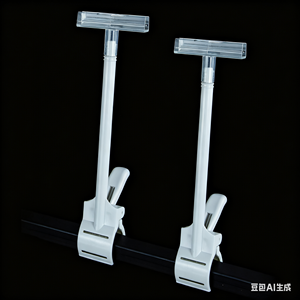 En vente en plastique transparent rotatif Pop signe Clip marchandise <span class=keywords><strong>prix</strong></span> étiquette support affichage étiquette Clip pour supermarché - Product Image 6