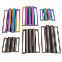 Garantía de calidad Traje de baño Sujetador de metal Broche Conector de Bikini dorado para Lencería