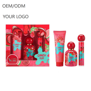 Set di <span class=keywords><strong>Profumi</strong></span> <span class=keywords><strong>e</strong></span> Creme per Bambini di Lusso OEM/ODM di Alta Qualità, Profumo Spray al Gusto di Gelato 50ml, Set per Donna - Product Image 1