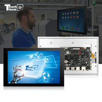 Computadora Industrial Android 10 Linux con Laminación Completa, Resistente al Agua IP65, Sin Ventilador, Marco Abierto, Pantalla Táctil Android A133
