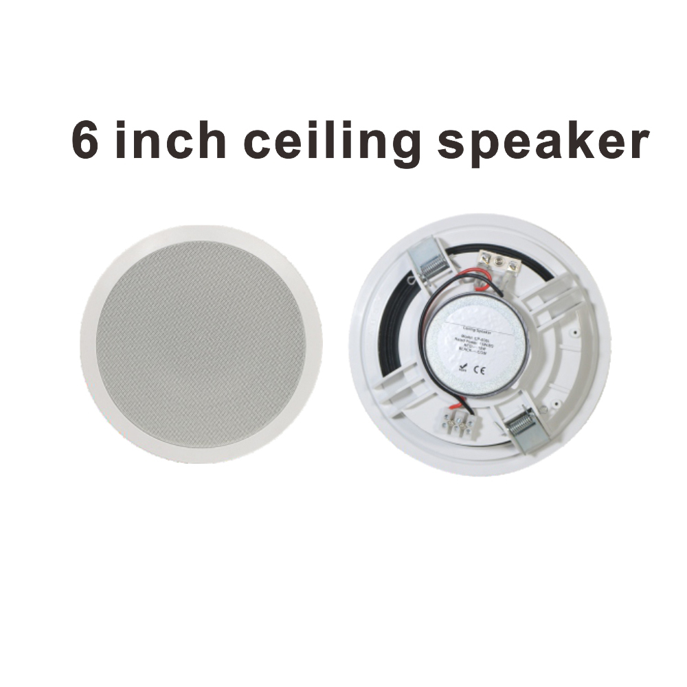 Android WIFI 8CH Tuya Mini 25W Bluetooth Home Audio Background Music System Wall Mount Amplifier with 8PCS 6" Ceiling Speaker · image 6