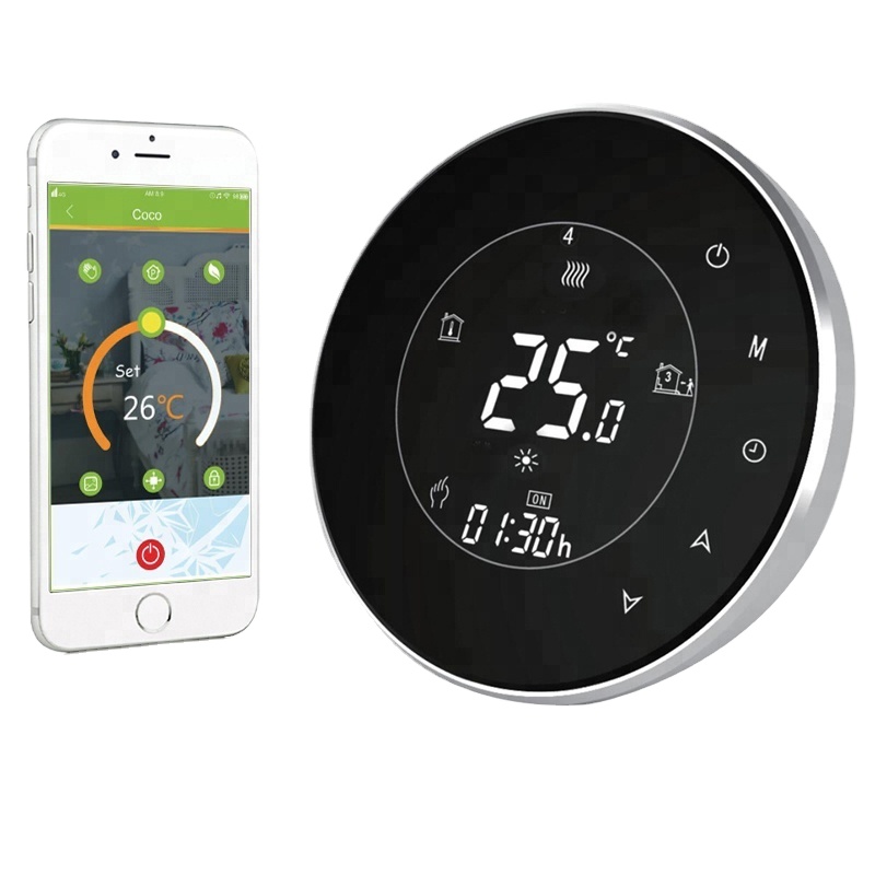 Wi-Fi Смарт регулятор температуры термостата для электроники воды бытовой газовый котел бойлер водонагреватель пол земляное отопление работает с alexavoice assisan