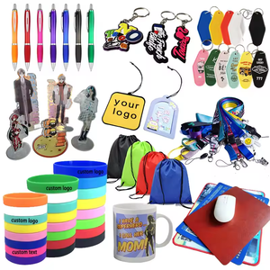 Custom Logo Promotional Gift Set T-Shirts, Pens, Keychains and More for Business Events and Advertising Use