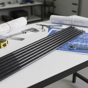 Varillas de Soporte Estructurales de Fibra de Carbono Marca SHENYU para Drones UAV - 5mm de Grosor, Dimensiones Personalizadas, Calidad Superior - Product Image 2