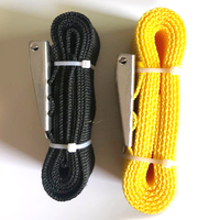 Ceinture en nylon solide de 1.5m avec boucle en acier inoxydable 304 ceinture de poids de plongée ceinture de poids de plongée scube