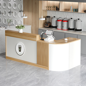 Café Tienda de té Restaurante Caja registradora Panadería Pastelería Mostrador Diseño de tienda - Product Image 2