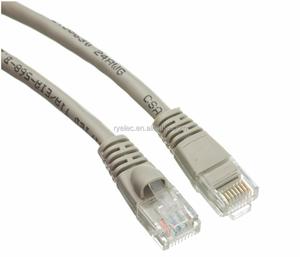 Free sample cat5e gray ethernet <b>patch</b> snagless/molded boot extension custom <b>cable</b> - Product Image 4