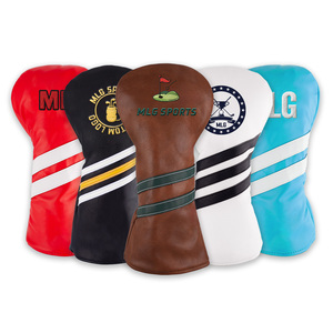 Couvre-chef de <span class=keywords><strong>golf</strong></span> étanche Couvre-chef de putter Broderie Pilote Bois Hybrid Club <span class=keywords><strong>Golf</strong></span> Headcovers - Product Image 1