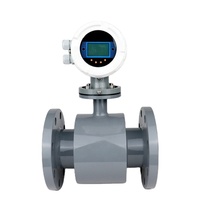 Flowmeter Elektromagnetik untuk Bahan Kimia Asam Alkali Bir Susu SS316 OEM