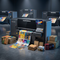 Printer Sunthinks SE528 Resolusi Tinggi Single Pass untuk Pencetakan Karton Bergelombang dan Kemasan untuk Pencetakan Karton Industri