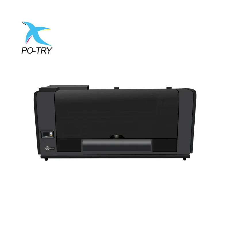 Potry A3 Pet Film Dtf Printer Poeder Shaking Machine Met Dx9 Hoofd Voor Elke Soort T-Shirt Kledingstuk Textiel