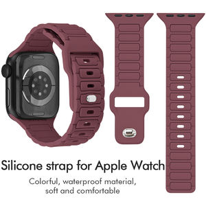애플 워치 울트라 밴드 38mm 부드러운 실리콘 팔찌 팔찌 스트랩 애플 워치 10 스트랩에 대 한 핫 세일 - Product Image 4