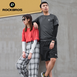 Tay áo thể thao ROCKBROS nam nữ mùa hè liền mạch, nhanh khô, chống nắng, dùng cho chạy bộ, đạp xe, phụ kiện thể thao - Product Image 2