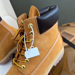Botas de Invierno de Alta Calidad, Diseño de Marca de Lujo, Cuero Genuino, Antideslizantes, Impermeables, para Senderismo - Product Image 6