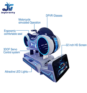 핫 세일 9D VR 가상 현실 VR 오토바이 전기 모터 엔터테인먼트 게임 모터 VR 레이싱 게임기 판매 - Product Image 5