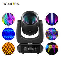 Projecteur de Scène Mobile LED Mini 200W RGBW pour Soirées et DJ, Faisceau Disco Contrôlé DMX, Vente en Gros