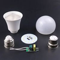 Pas cher en gros AC160-265V led ampoule skd partie 90-100 LM/W skd pour ampoule led