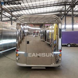 Camion de crème glacée mobile, <span class=keywords><strong>remorque</strong></span> de restaurant, grande <span class=keywords><strong>remorque</strong></span> alimentaire, <span class=keywords><strong>remorque</strong></span> alimentaire à vendre, camion de boissons et de nourriture, camion à burgers - Product Image 3