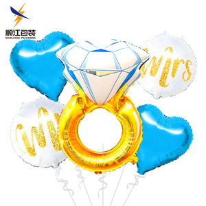 Globos de Helio de Aluminio con Forma de Corazón, con Diseño de Oso, para Graduación, Regreso a Clases, Día de San Valentín, Bodas, Ecológicos - Product Image 3