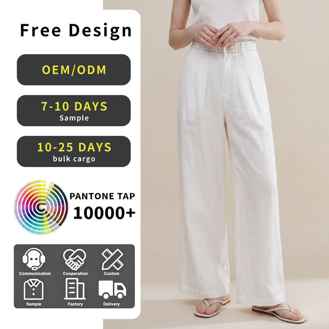 Japanese style gentle style high waisted wide leg pants for women, loose straight leg hanging feeling, slimming casual pants
